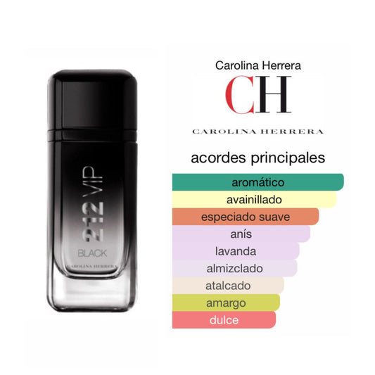 212 VIP Black Carolina herrera - Extracto importado